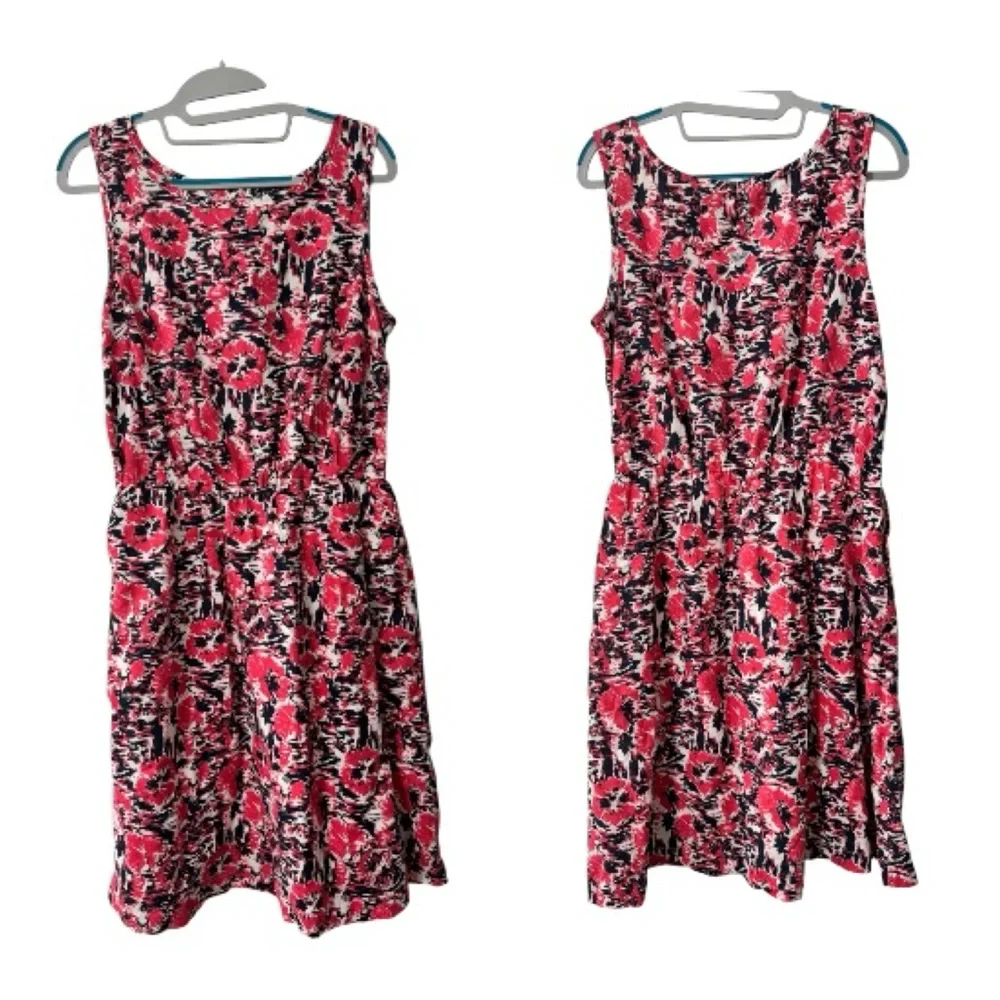 Columbia Harborside Linen Dress Medium - Picture 2 of 8